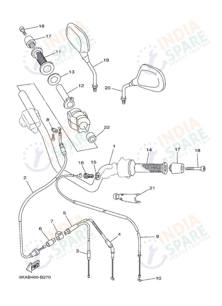 STEERING HANDLE & CABLE